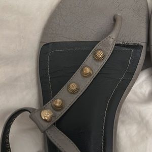 Balenciaga thong sandals in size 38.5